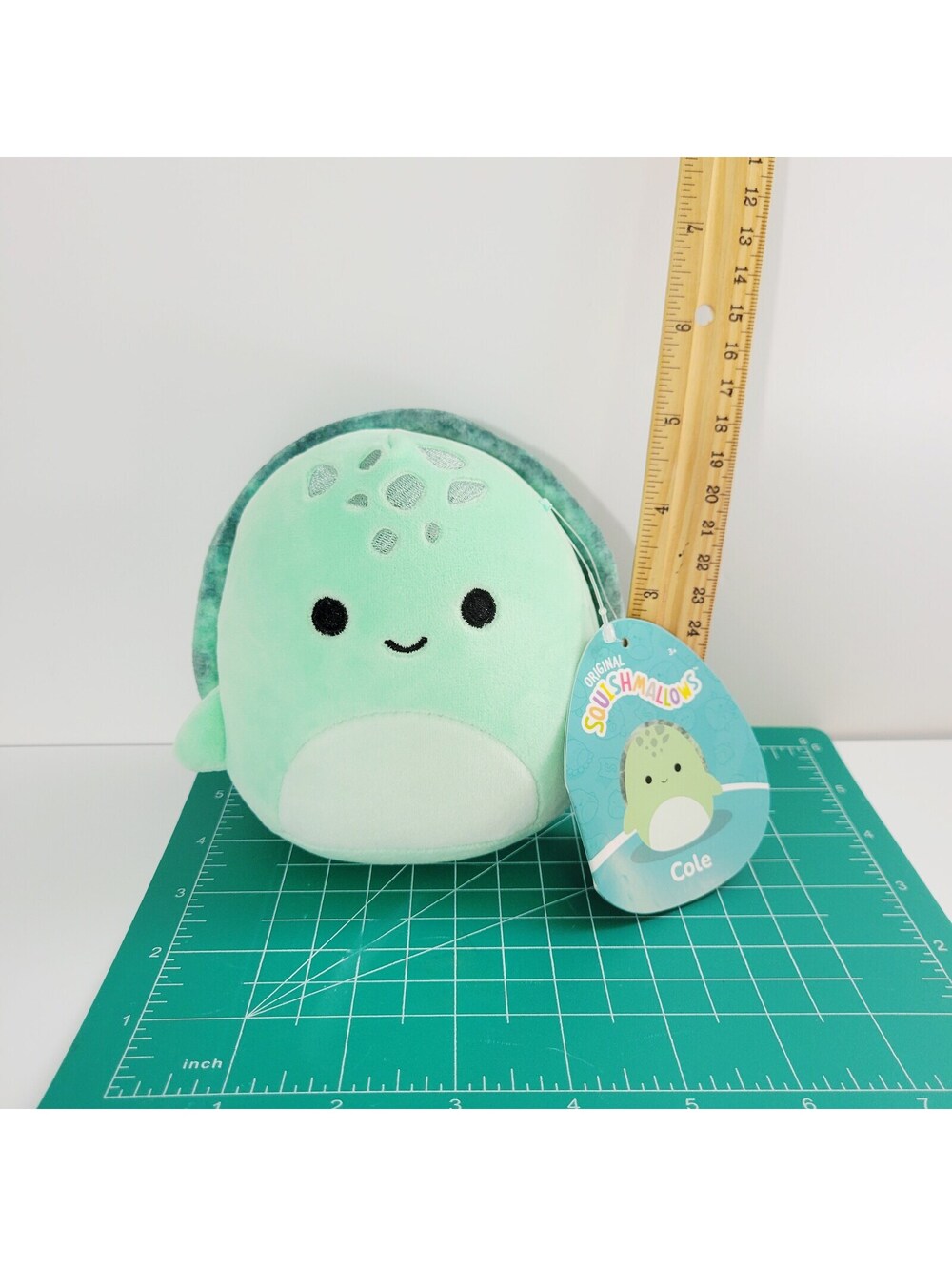 Squishmallows Cole Turtle Plush Stuffed Animal